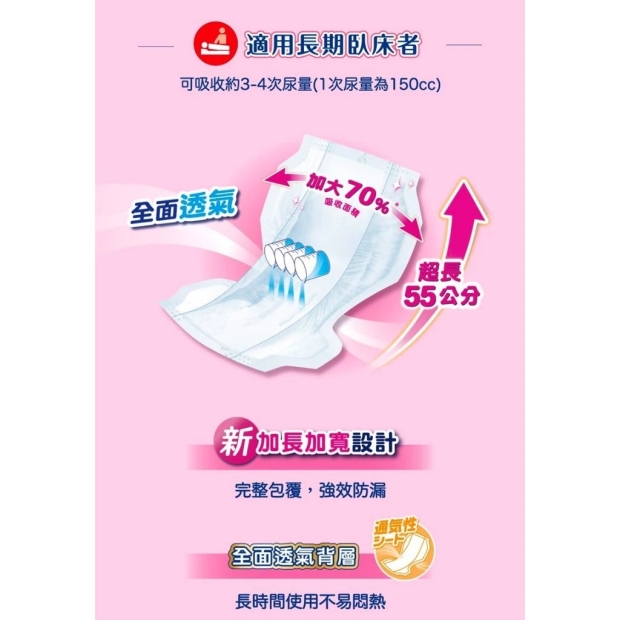 來復易臀部加寬易換式尿片